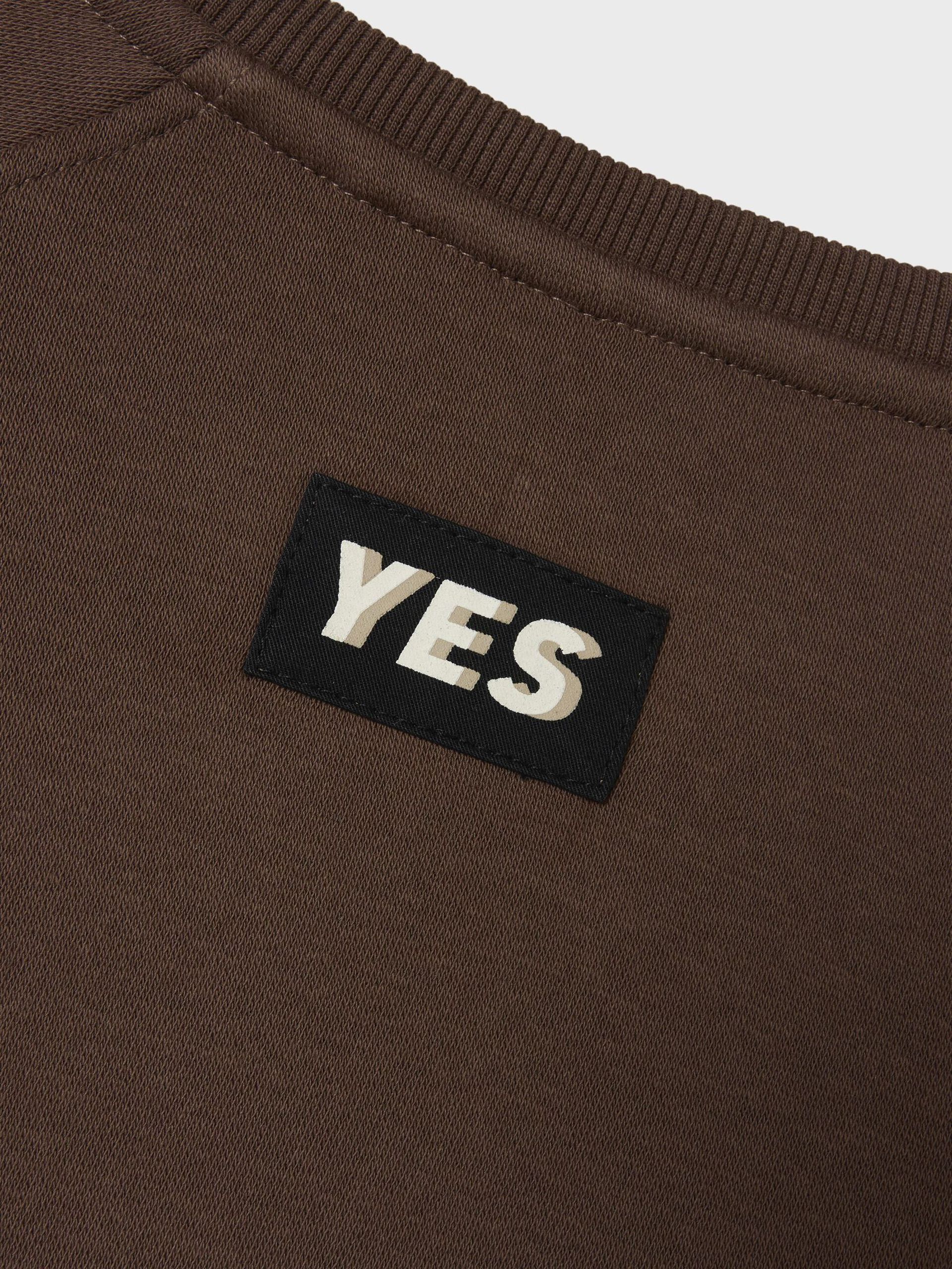 Carousel image - REGULAR FIT SWEATSHIRT, Chocolate Martini | 5
