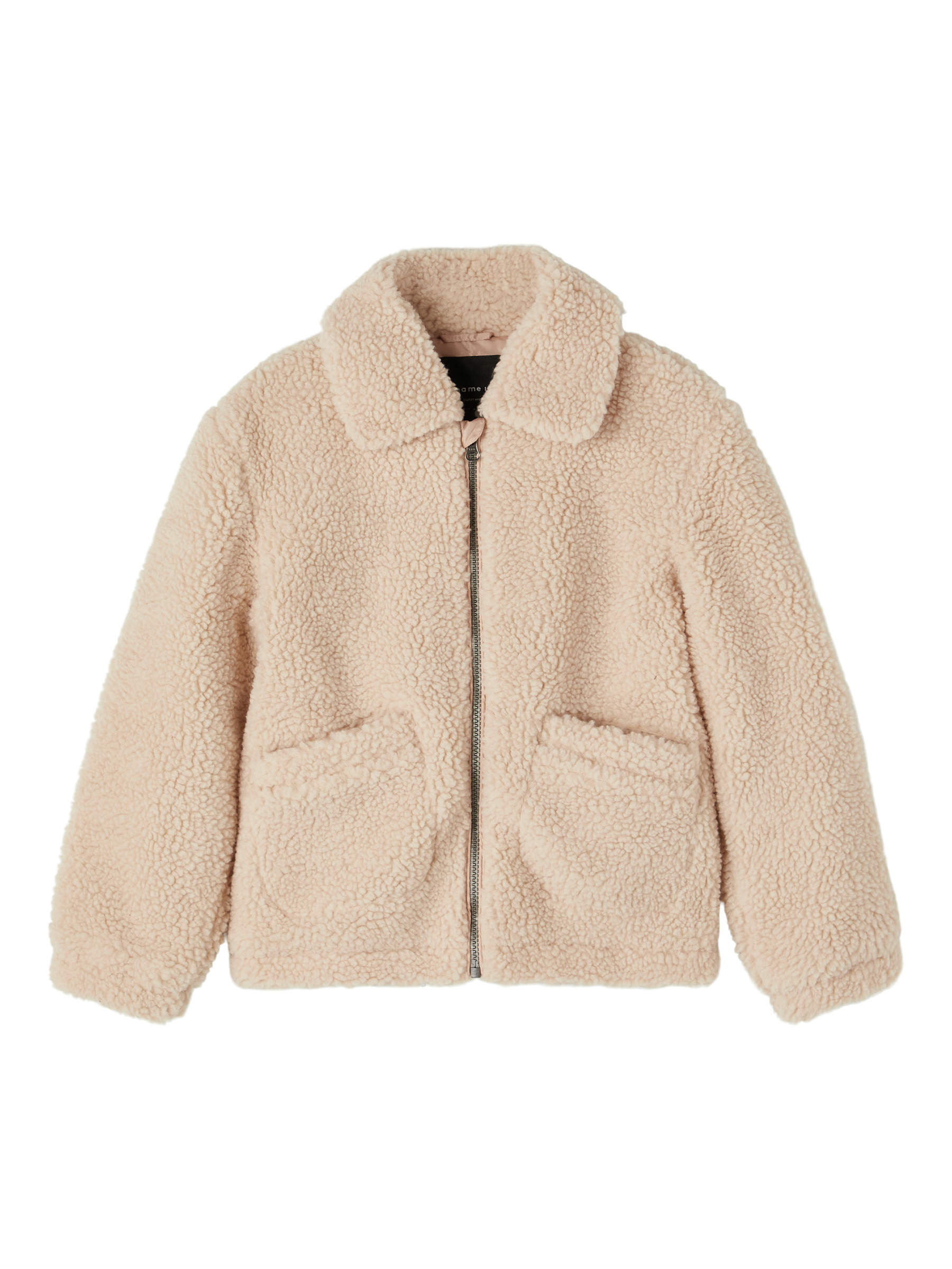 TEDDY JACKET Girls Beige NAME IT Spain