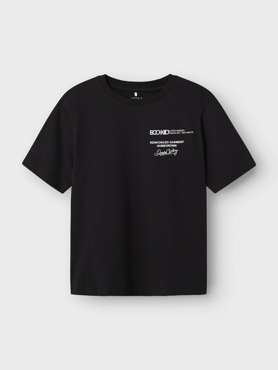 name it BIO-BAUMWOLL T-SHIRT, Black, highres - 13245371_Black_003.jpg