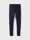Product image thumbnail - GLITZER- LEGGINGS, Dark Sapphire | 2