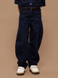 Product image thumbnail - BARREL FIT JEANS, Dark Blue Denim | 3
