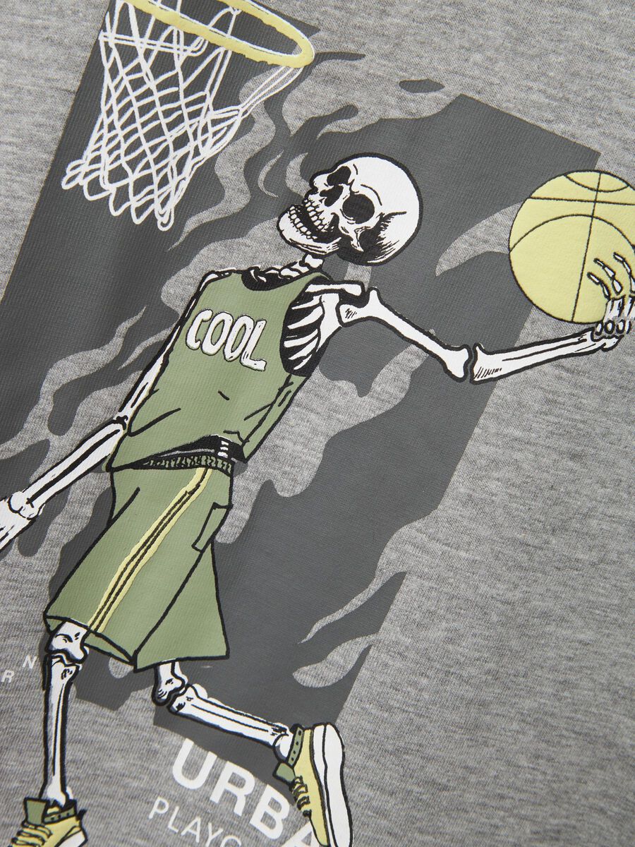 name it REGULAR FIT T-SHIRT, Grey Melange, highres - 13238848_GreyMelange_005.jpg