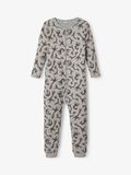 Name it 2-PACK MED BLIXTLÅSFÖRSEDD PYJAMAS, Grey Melange, highres - 13183190_GreyMelange_005.jpg