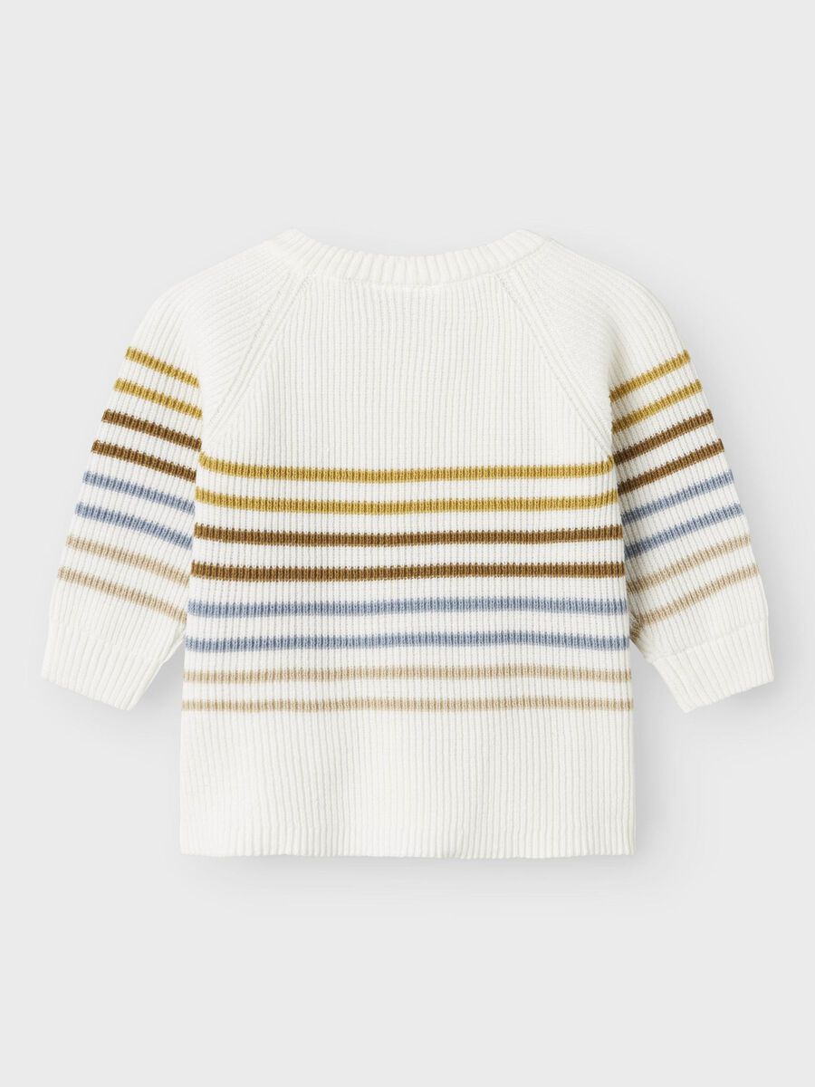 name it ORGANIC COTTON KNITTED CARDIGAN, Cloud Dancer, highres - 13244434_CloudDancer_002.jpg