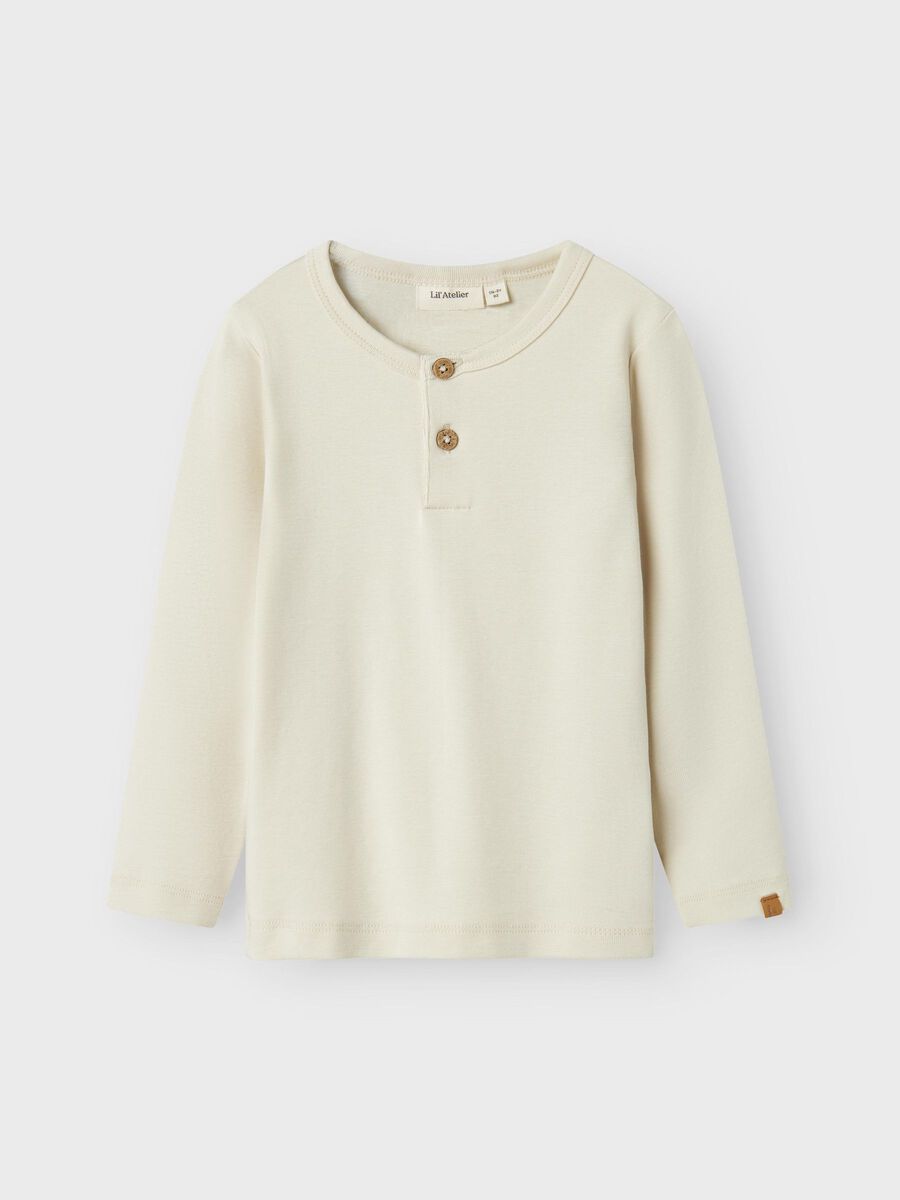 name it REGULAR FIT LONG SLEEVED TOP, Turtledove, highres - 13245613_Turtledove_003.jpg