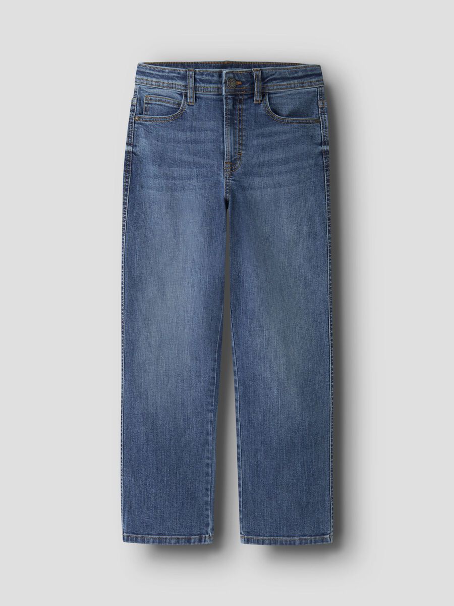 Product carousel image 2 LOOSE FIT JEANS, Medium Blue Denim