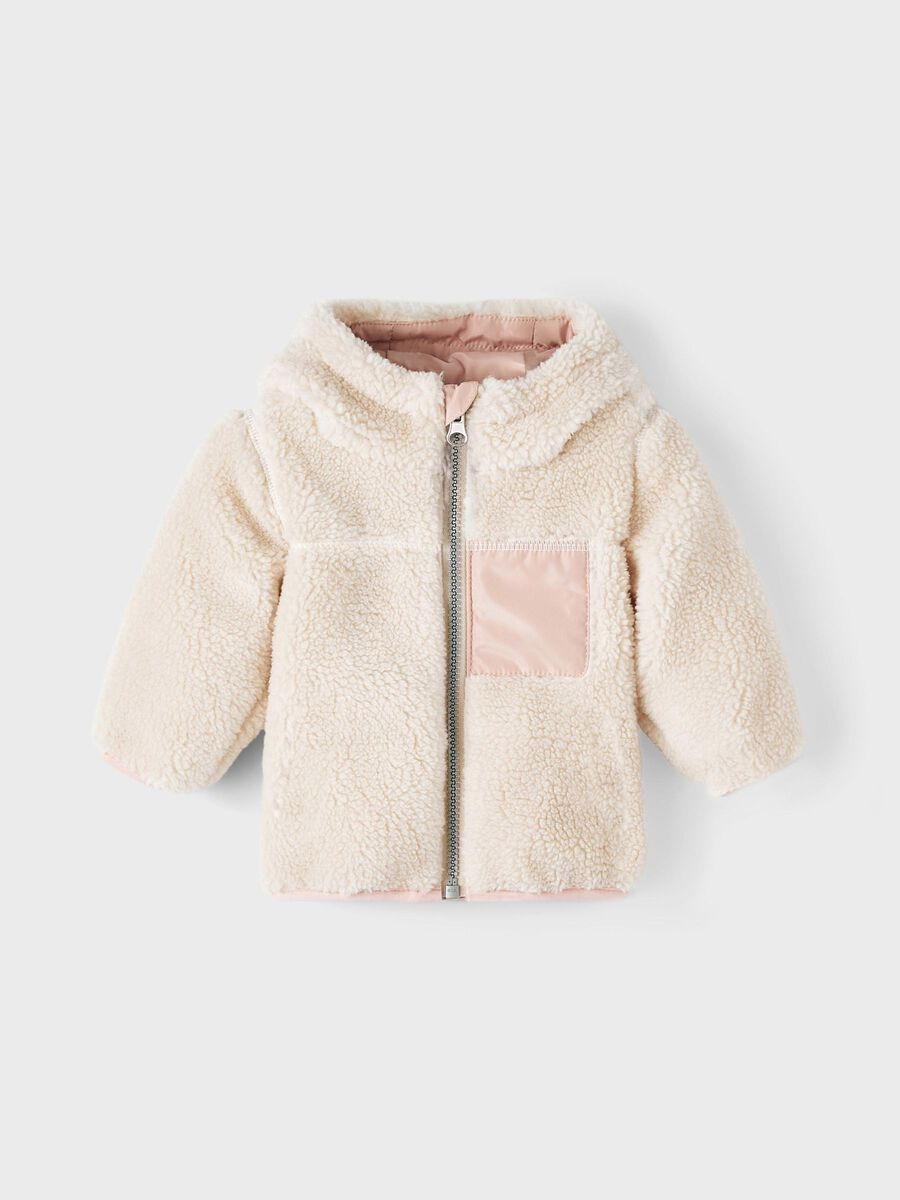 Name it TEDDYFLEECE JACKE, Sandshell, highres - 13213530_Sandshell_003.jpg