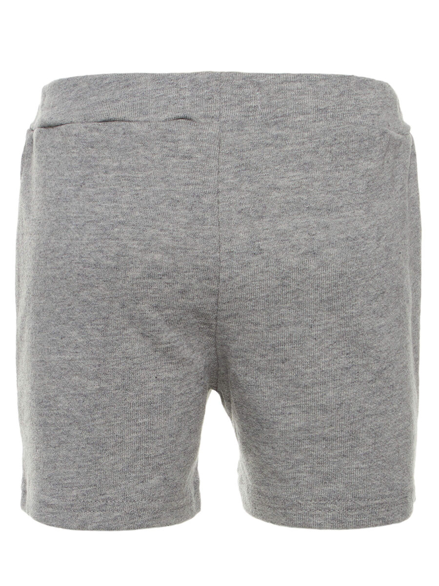 name it MUSSE PIGG-PRYDDA SWEATSHORTS, Grey Melange, highres - 13152740_GreyMelange_002.jpg