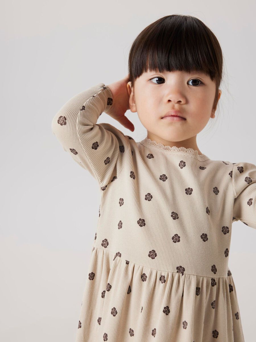 name it RIB KNIT DRESS, Peyote, highres - 13245288_Peyote_008.jpg