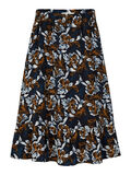 name it FLORAL PRINT MIDI SKIRT, Black, highres - 13182373_Black_826121_001.jpg