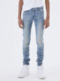 Name it X SLIM FIT STRETCH JEANS, Light Blue Bleached Denim, highres - 13209038_LightBlueBleachedDenim_007.jpg