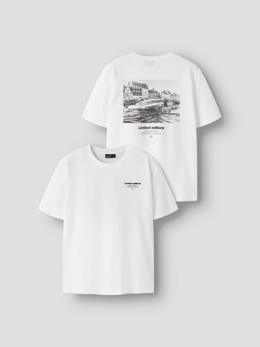 Product carousel image - LOOSE FIT T-SHIRT, Bright White | 1