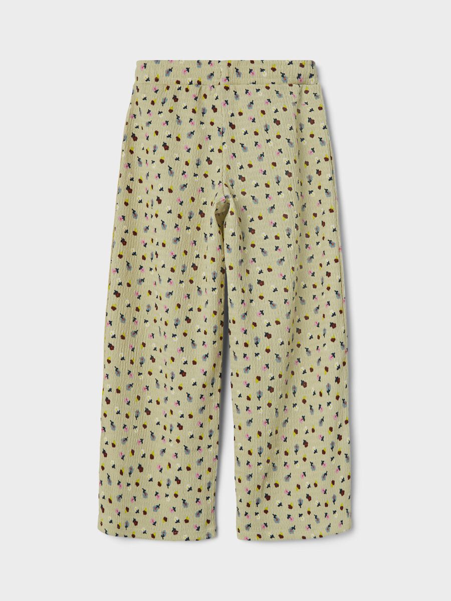 Carousel image - WIDE LEG PRINT HOSE, Lint | 2