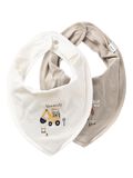 Name it 2 PACK FLEECE SCARF BIB, Jet Stream, highres - 13226831_JetStream_001.jpg