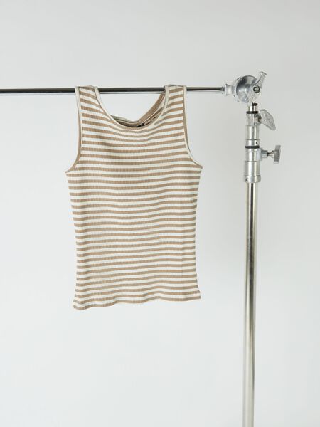 Name it STRIPED TANK TOP, Mocha Meringue, highres - 13227323_MochaMeringue_1089562_007.jpg