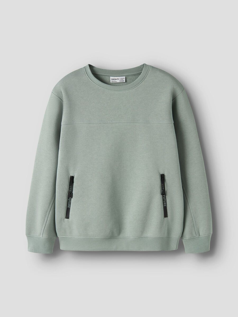 Product carousel image 2 REGULAR FIT SWEATSHIRT, Green Milieu