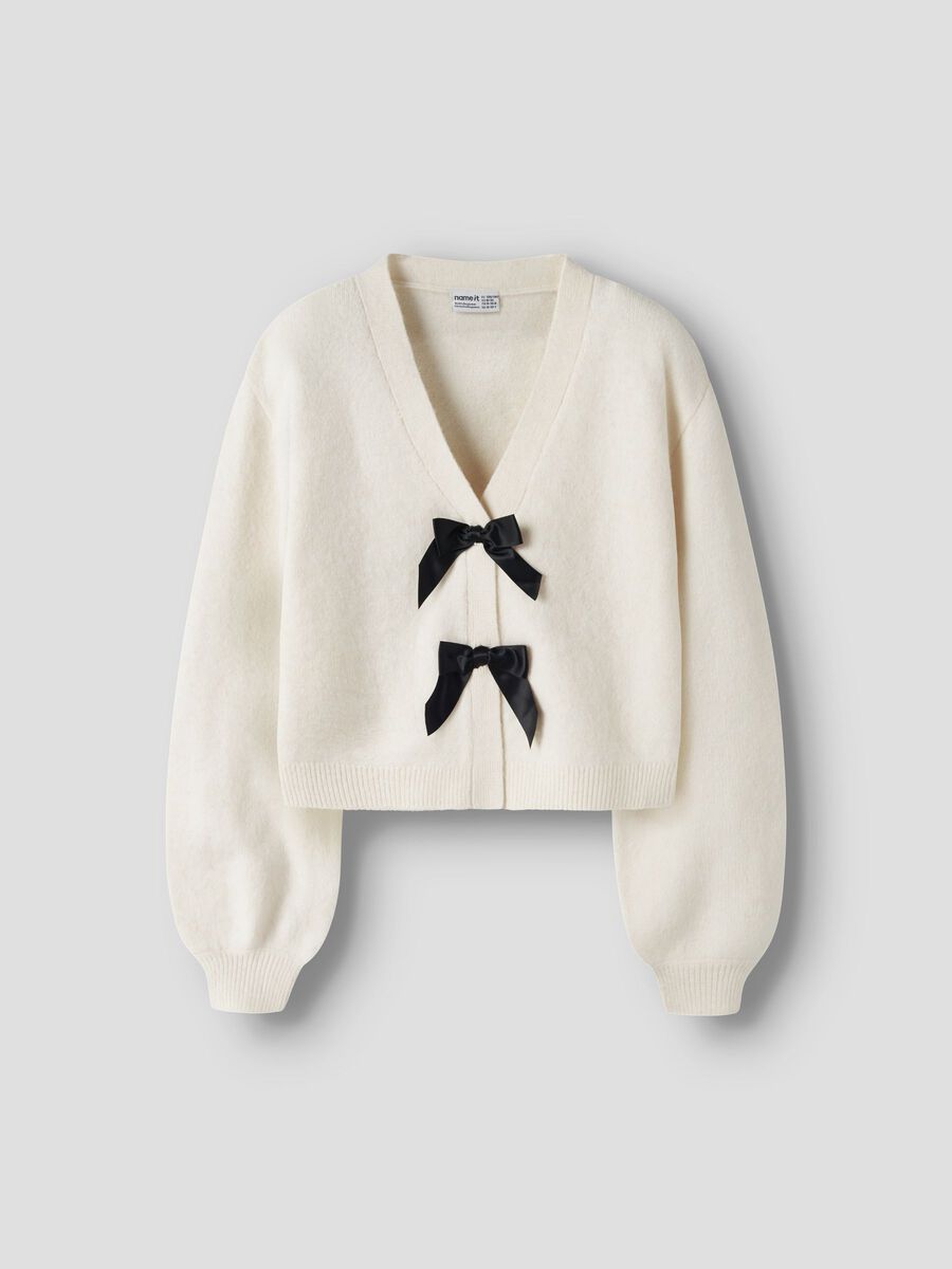 Product carousel image 2 REGULAR FIT KNITTED CARDIGAN, Antique White