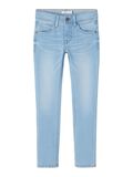 name it SLIM FIT SWEAT JEANS, Light Blue Denim, highres - 13190372_LightBlueDenim_001.jpg