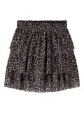 Name it TIERED MESH SKIRT, Black, highres - 13199523_Black_001.jpg