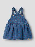 Product image thumbnail 1 EMBROIDERED DUNGAREE DRESS, Dark Blue Denim