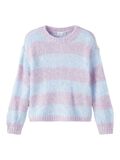 Name it STRIPED LONG SLEEVE KNITTED JUMPER, Purple Heather, highres - 13205522_PurpleHeather_943688_001.jpg