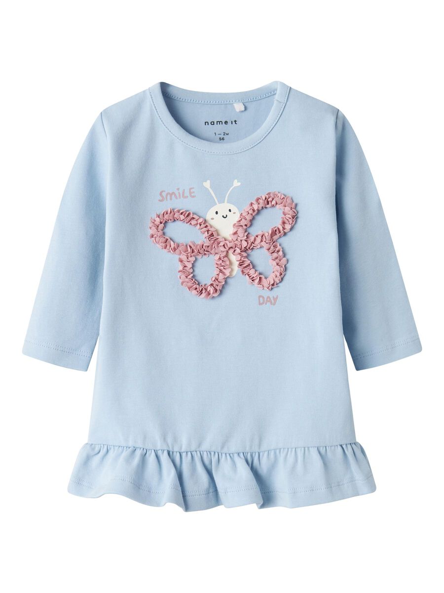 Carousel image - ORGANIC COTTON TUNIC, Subdued Blue | 4