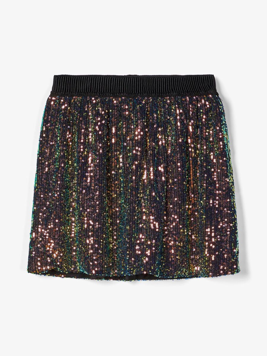 Name it SEQUIN SKIRT, Black, highres - 13186220_Black_003.jpg