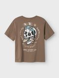 name it ORGANIC COTTON T-SHIRT, Walnut, highres - 13242833_Walnut_002.jpg