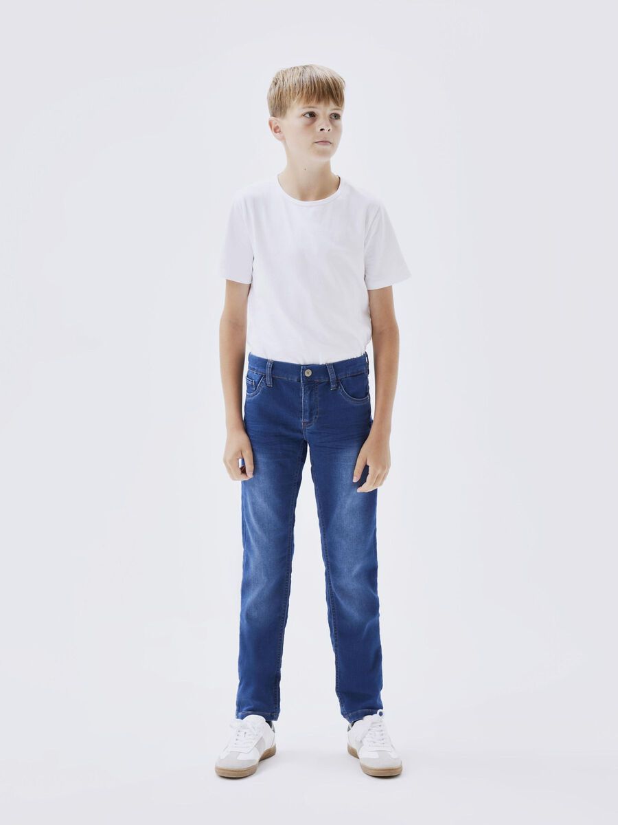 name it X SLIM FIT STRETCH JEANS, Medium Blue Denim, highres - 13209038_MediumBlueDenim_007.jpg