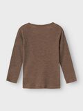 Name it REGULAR FIT -MALLINEN PITKÄHIHAINEN TOPPI, Walnut, highres - 13229560_Walnut_002.jpg