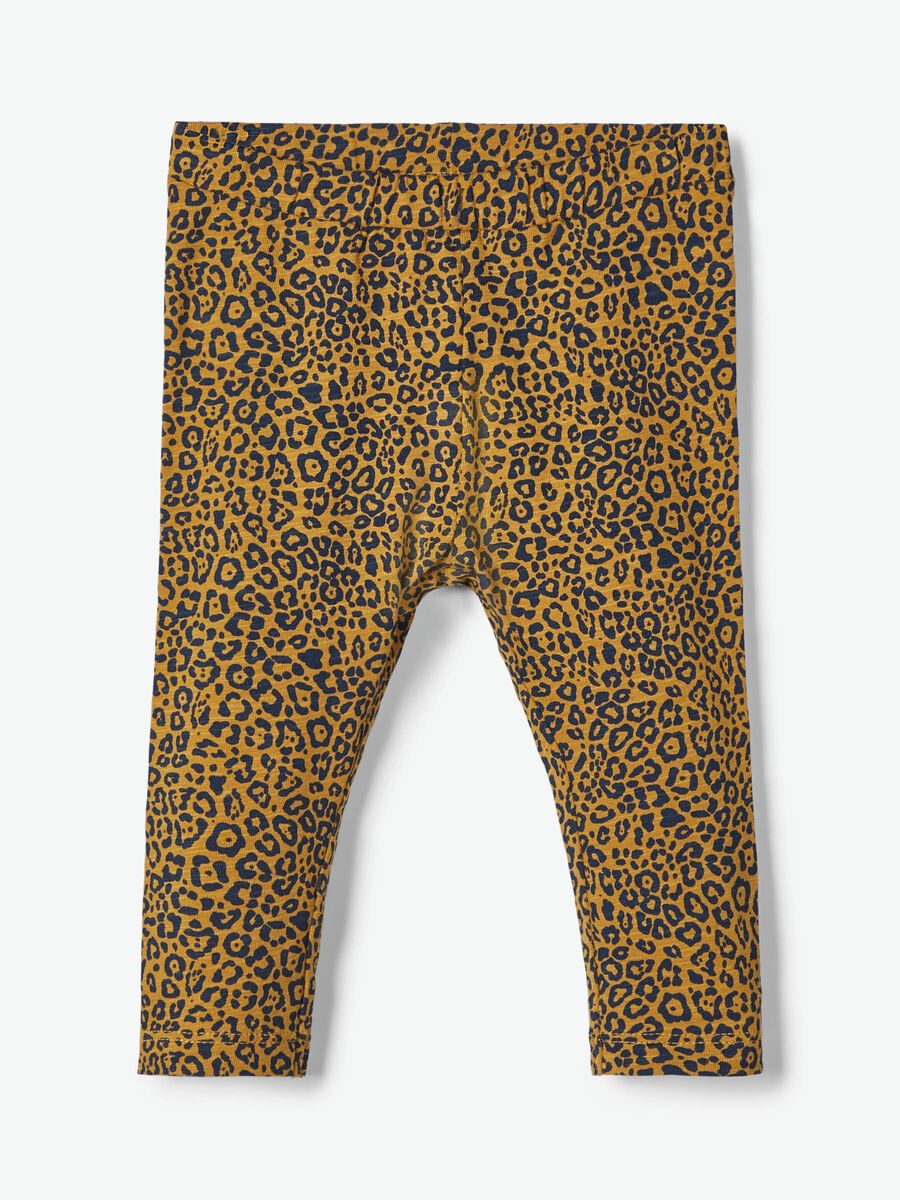 Name it CON ESTAMPADO DE LEOPARDO LEGGINGS, Bone Brown, highres - 13179818_BoneBrown_003.jpg