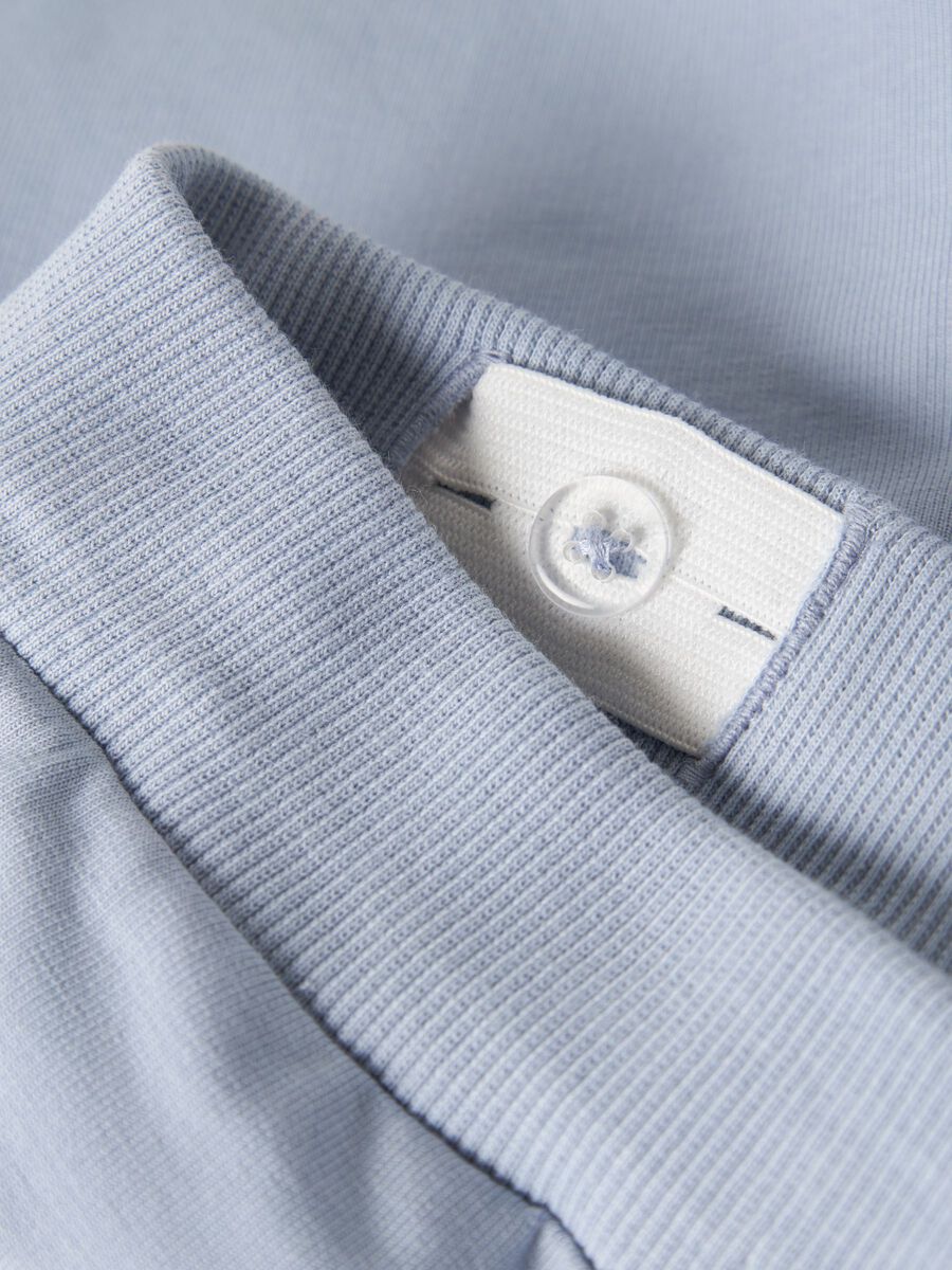 Carousel image - ORGANIC COTTON SHORTS, Blue Fog | 3