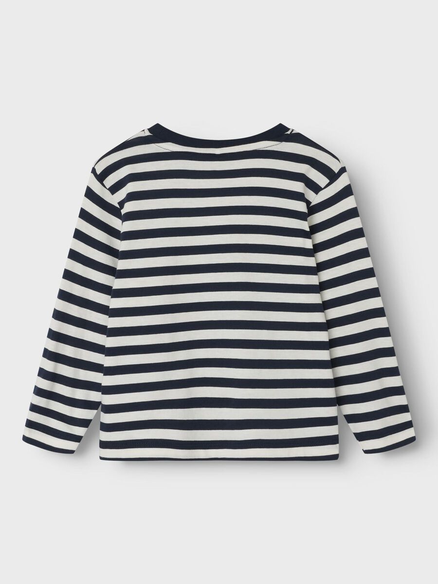 Carousel image - REGULAR FIT LONG SLEEVED TOP, Dark Sapphire | 3