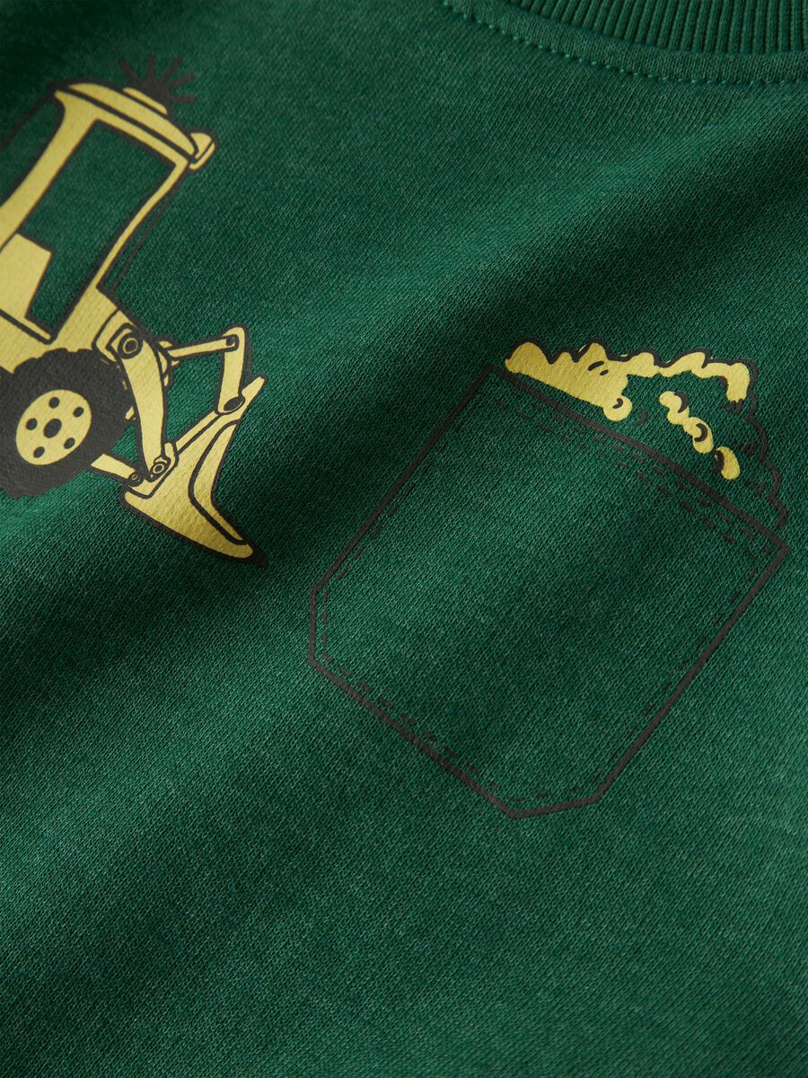 Carousel image - REGULAR FIT SWEATSHIRT, Verdant Green | 3