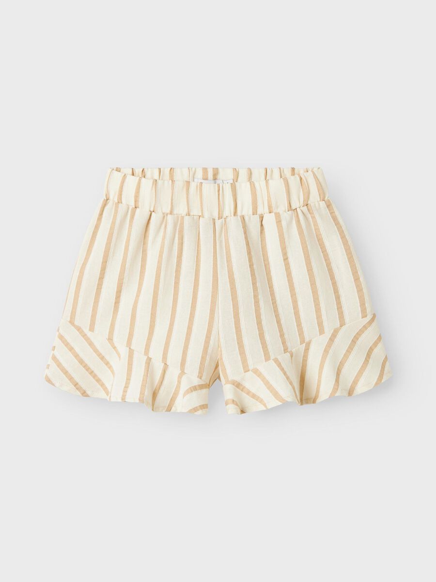 name it REGULAR FIT SHORTS, Bleached Sand, highres - 13242611_BleachedSand_1185141_003.jpg