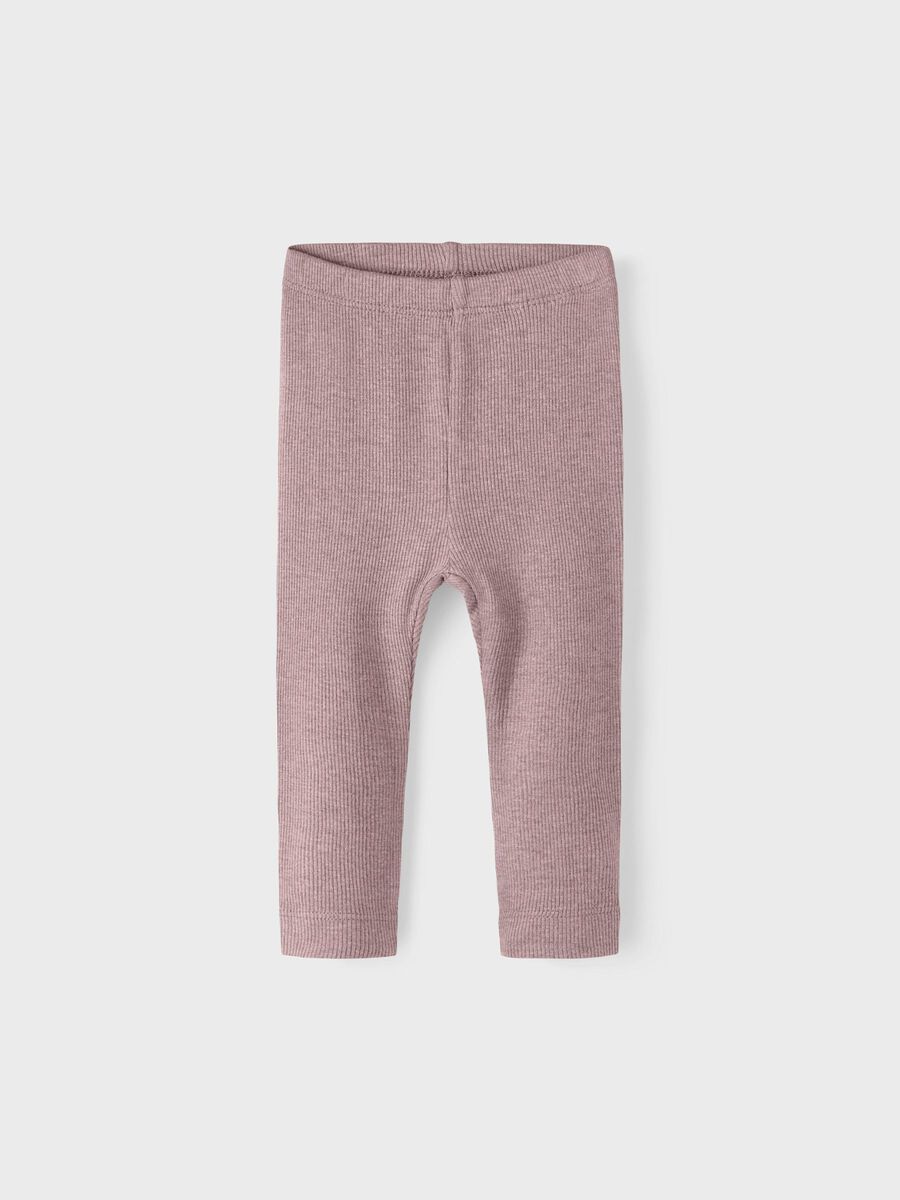 name it BASIC RIB LEGGINGS, Deauville Mauve, highres - 13198040_DeauvilleMauve_925445_003.jpg