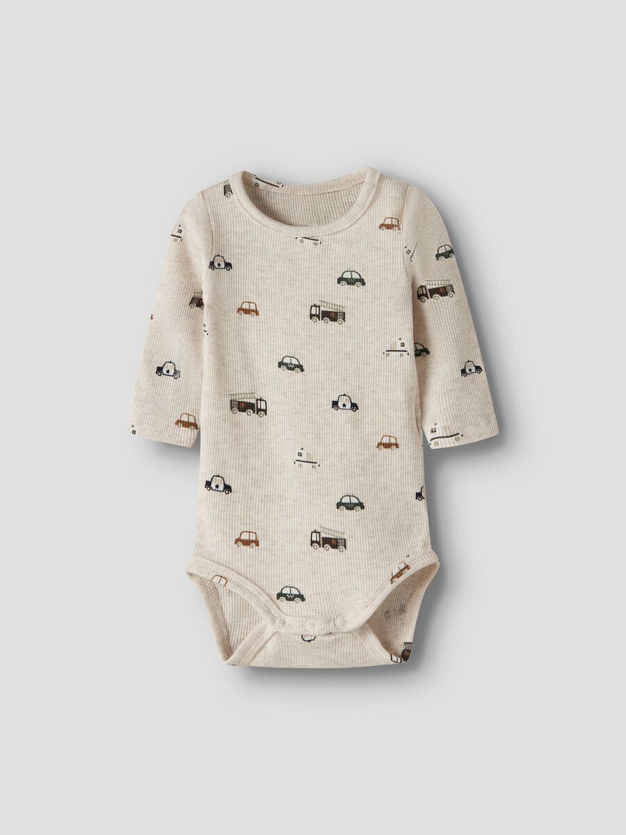 Product carousel image - LANGÆRMET BODYSTOCKING, Peyote Melange | 1