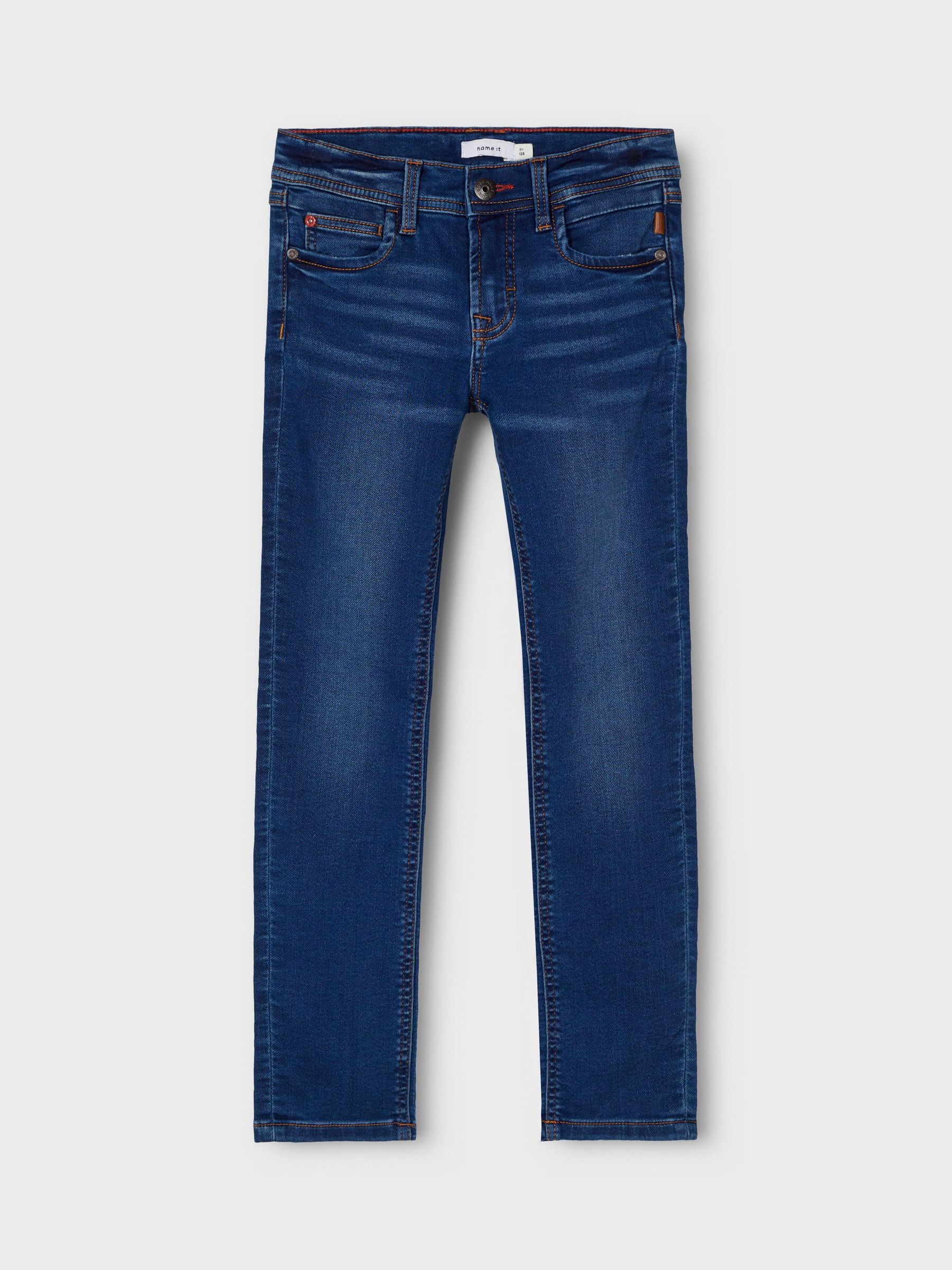 SWEAT DENIM X-SLIM FIT JEANS (Blue 