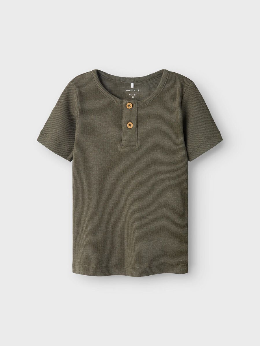 name it REGULAR FIT T-SHIRT, Dusty Olive, highres - 13203743_DustyOlive_930973_003.jpg