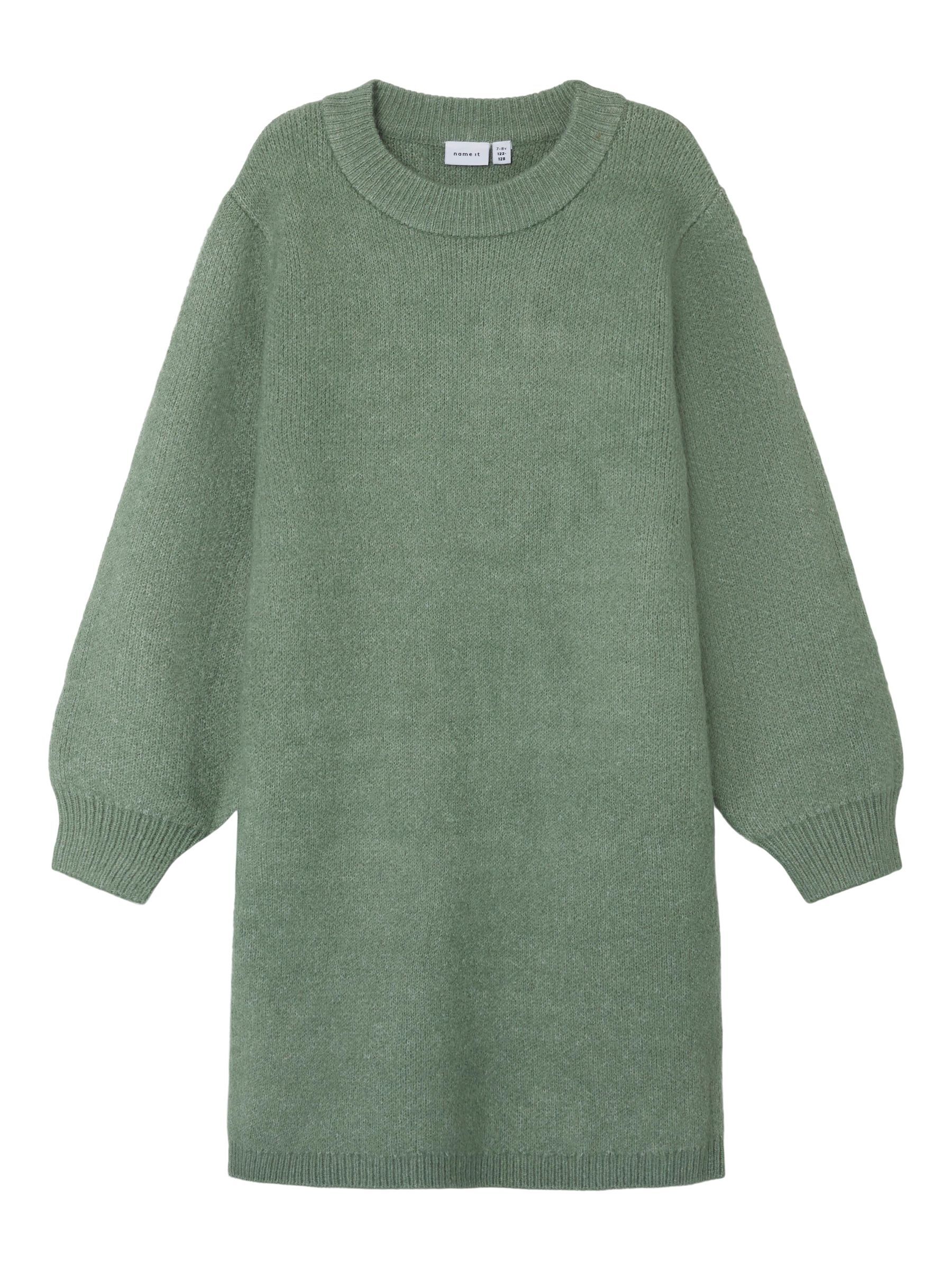 LONG SLEEVED DRESS Girls Green NAME IT Poland