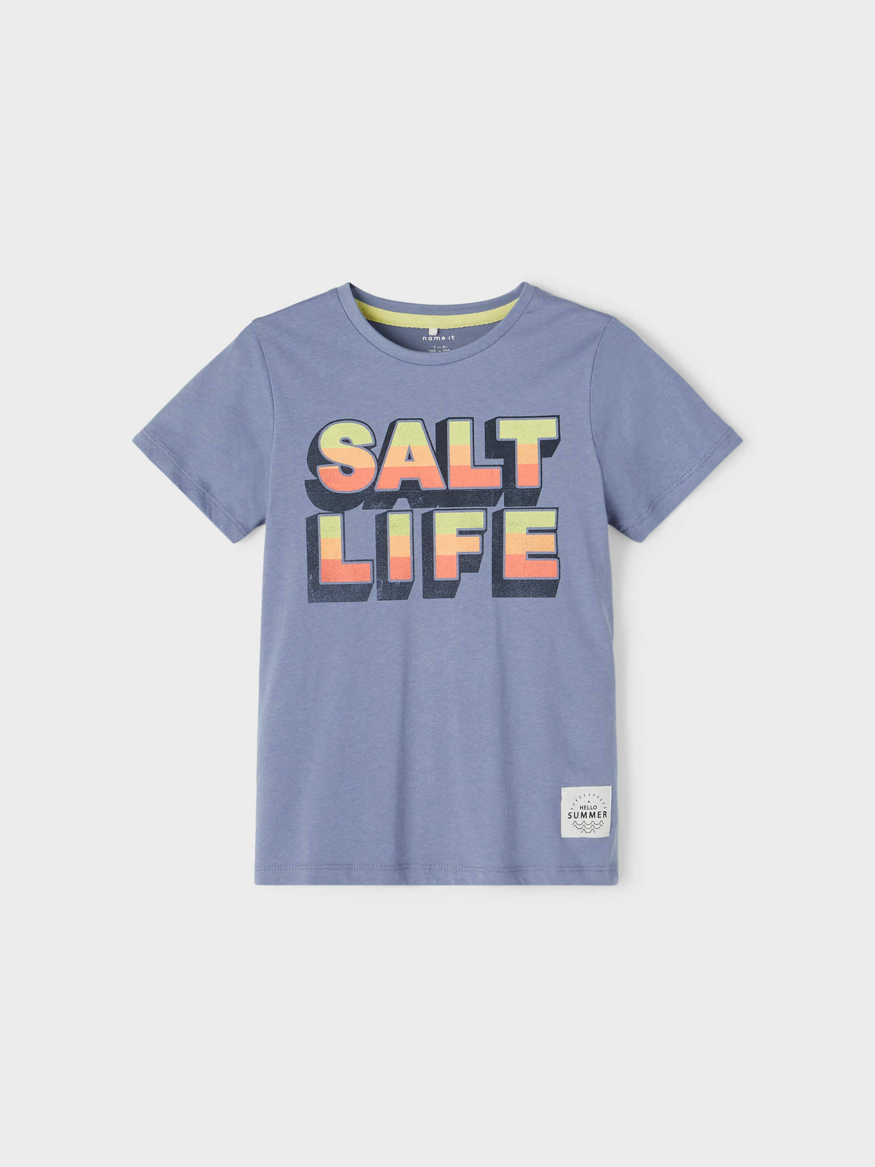 SALT LIFE T-SHIRT (Blue) from name it 