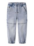 Product image thumbnail - BAGGY FIT JEANS, Light Blue Denim | 5