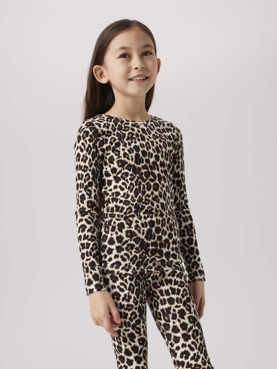 name it PRINTED LONG SLEEVED TOP, Black, highres - 13242155_Black_008.jpg
