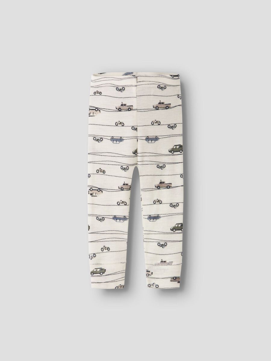 Product carousel image 1 MERINO WOOL LONGJOHN, Snow White