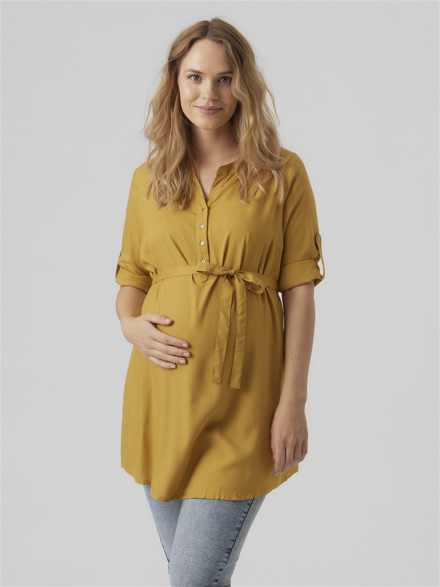 Tunic top maternity tops