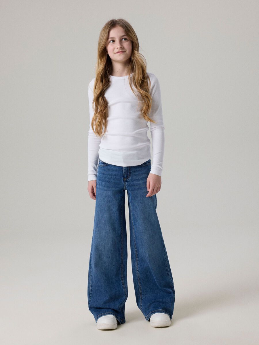 Product carousel image 2 EXTRA WIDE FIT JEANS, Medium Blue Denim