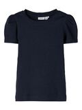 name it SLIM FIT GERIPPT T-SHIRT, Dark Sapphire, highres - 13190953_DarkSapphire_001.jpg