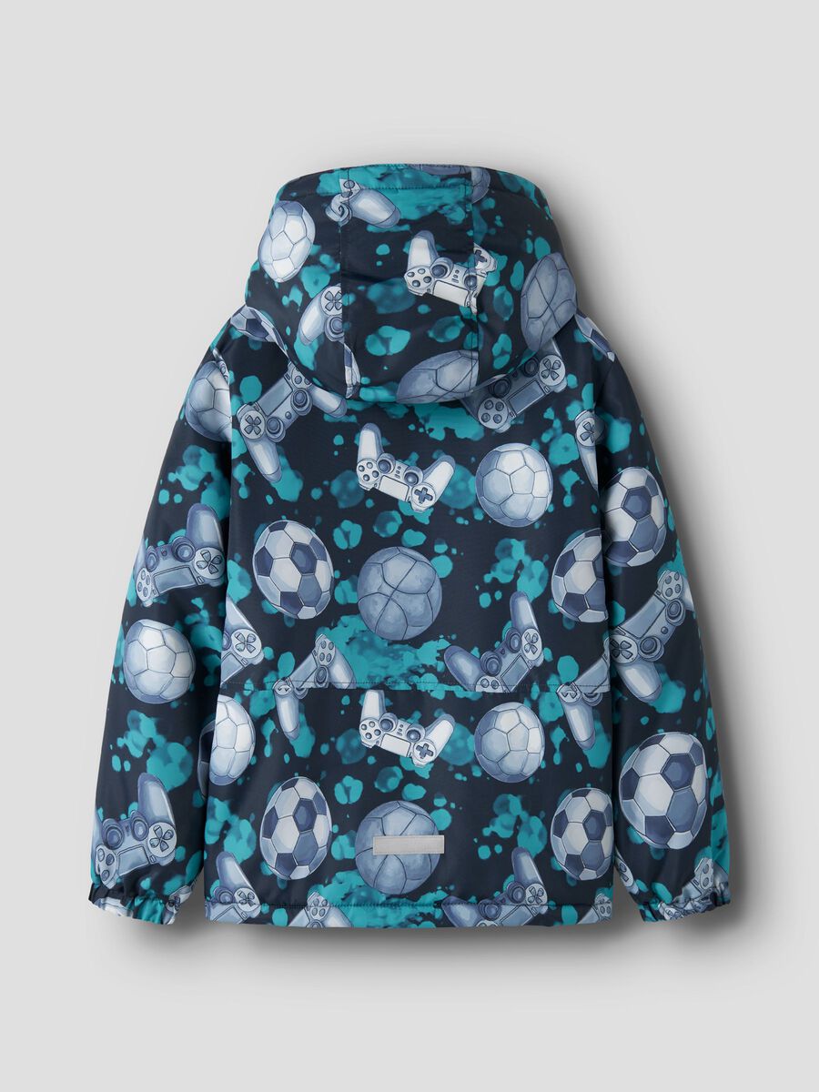 Product carousel image 2 PRINTED JACKET, Dark Sapphire