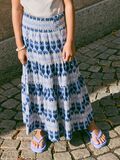 Product image thumbnail - LONG SKIRT, Purple Impression | 3
