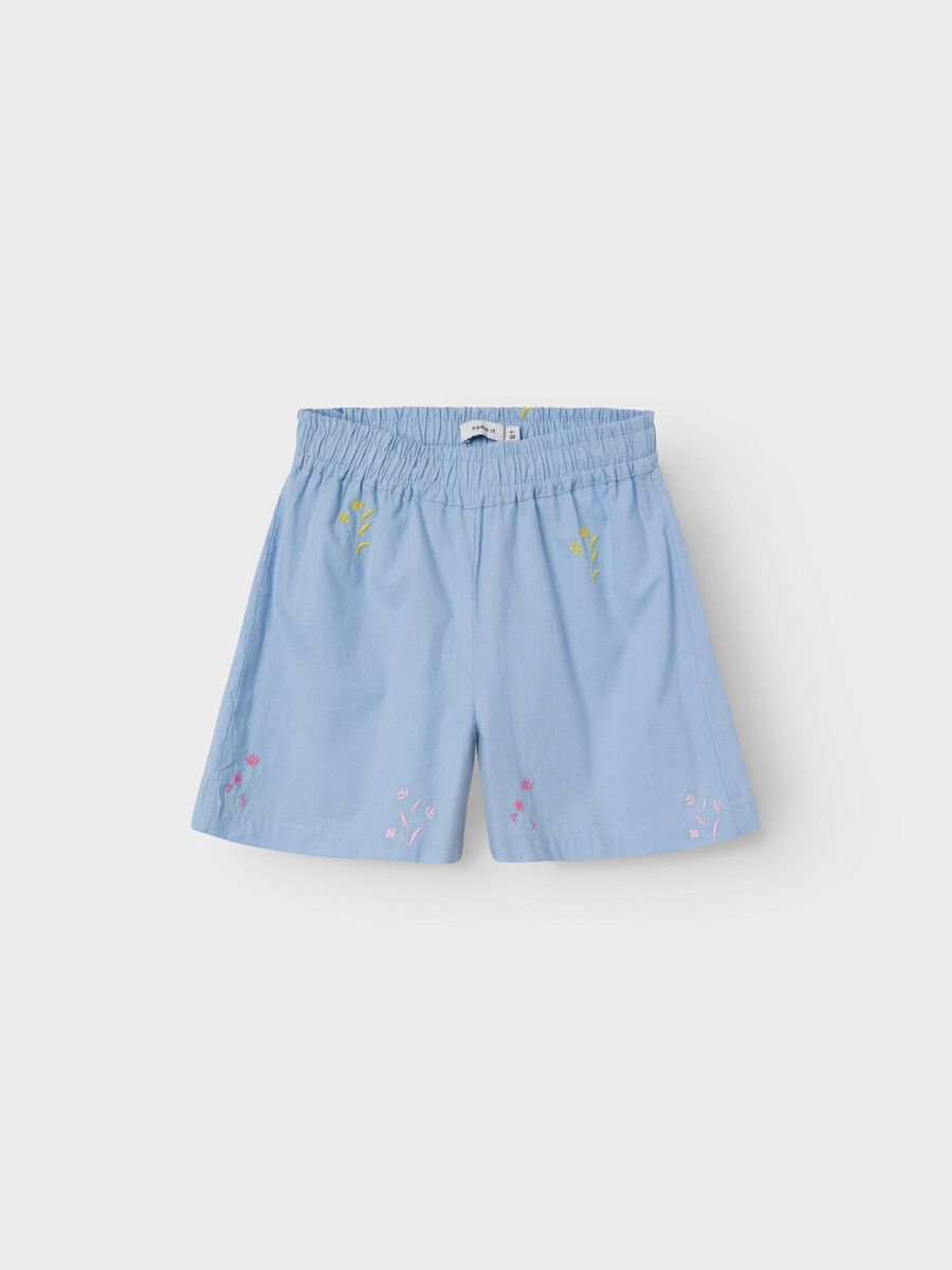 Name it LOOSE FIT SHORTS, Chambray Blue, highres - 13227430_ChambrayBlue_003.jpg